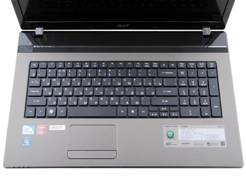 Замена клавиатуры Acer Aspire 7750ZG