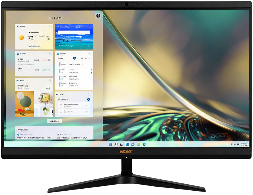 Замена шлейфа матрицы Acer Aspire C24‑1700